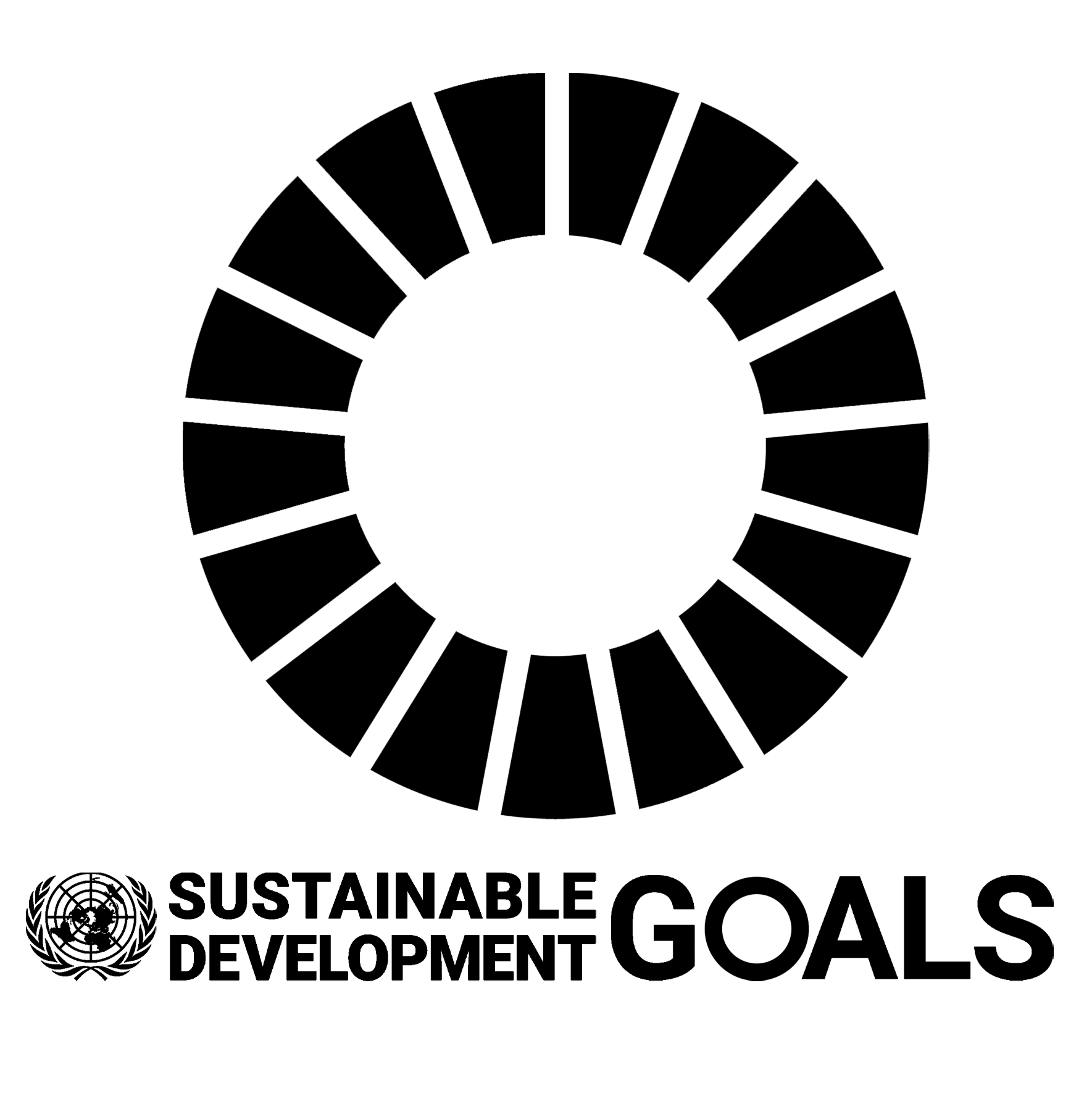 YK:n Agenda 2030 -logo, jossa lukee "sustainable development goals"