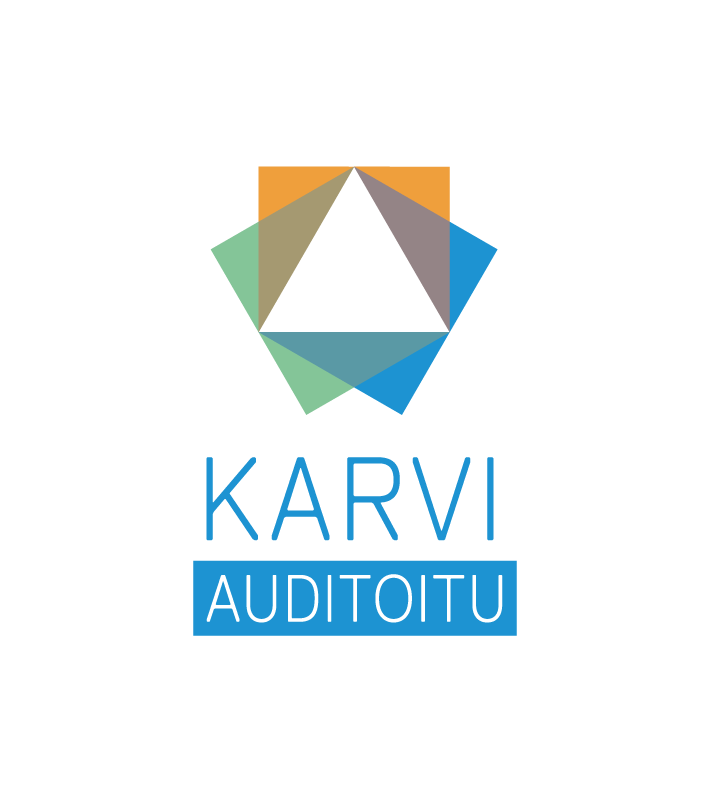 Karvi-auditoinnin läpäisyn tunnus.